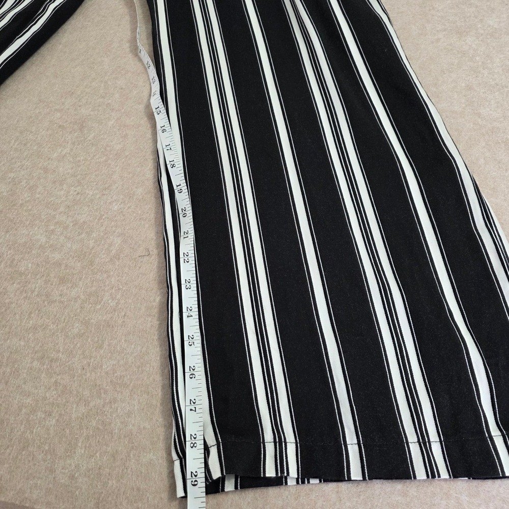 Wild Fable Wide Leg Striped Jumpsuit Sz M‎ Suspender Overall Twee Whimsy Boho - Picture 11 of 14